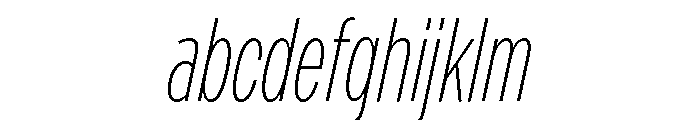 Monument Thin Condensed FONT