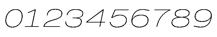 Monument Thin Extended 3 Font OTHER CHARS