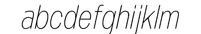 Monument Thin Narrow 2 FONT