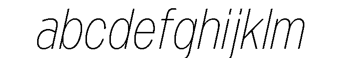 Monument Thin Narrow FONT
