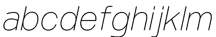 Monument Thin FONT