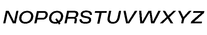 Monument Wide 2 Font UPPERCASE