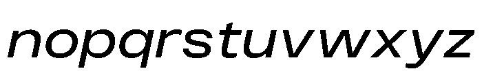Monument Wide 2 Font LOWERCASE