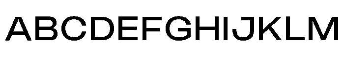 Monument Wide Extended 2 Font UPPERCASE