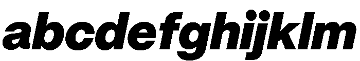 Mori Variable Black Italic FONT