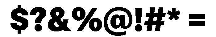 Mori Variable Black Font OTHER CHARS