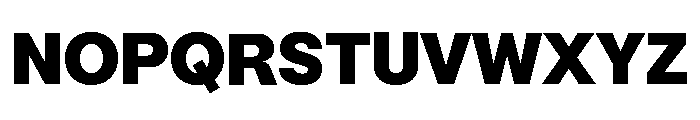 Mori Variable Black Font UPPERCASE