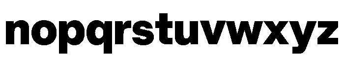 Mori Variable Black Font LOWERCASE