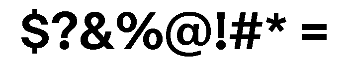 Mori Variable Bold Font OTHER CHARS
