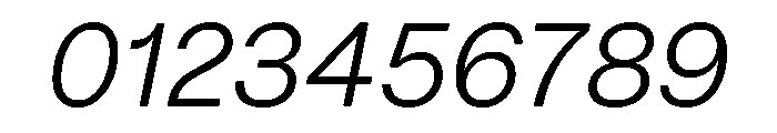 Mori Variable Book Italic Font OTHER CHARS