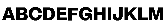 Mori Variable Heavy Font UPPERCASE