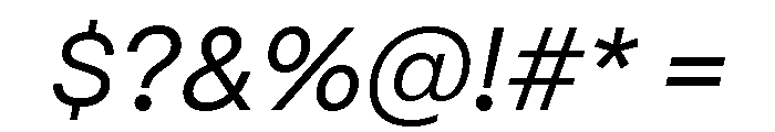 Mori Variable Italic Font OTHER CHARS
