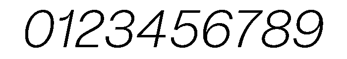 Mori Variable Light Italic Font OTHER CHARS