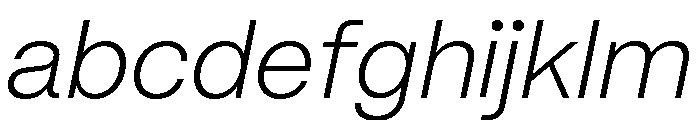 Mori Variable Light Italic FONT