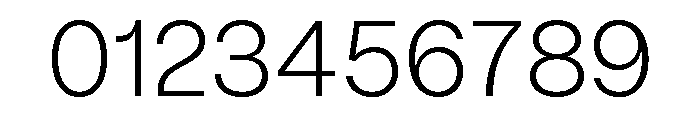 Mori Variable Light Font OTHER CHARS