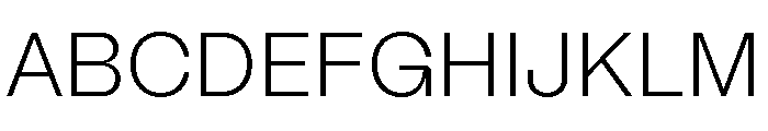 Mori Variable Light Font UPPERCASE