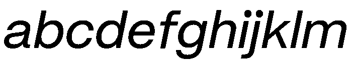 Mori Variable Medium Italic FONT