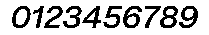 Mori Variable Semibold Italic Font OTHER CHARS
