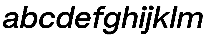 Mori Variable Semibold Italic FONT