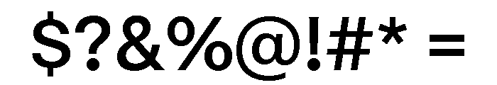 Mori Variable Semibold Font OTHER CHARS