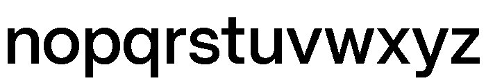 Mori Variable Semibold Font LOWERCASE