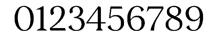Morion Regular Font OTHER CHARS