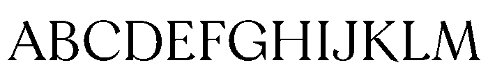 Morion Regular Font UPPERCASE