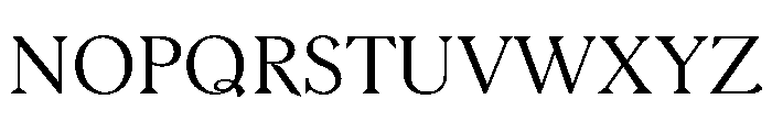 Morion Regular Font UPPERCASE