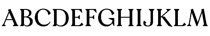 Morion Semibold Font UPPERCASE