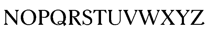 Morion Semibold Font UPPERCASE