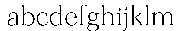 Morion UltraLight FONT