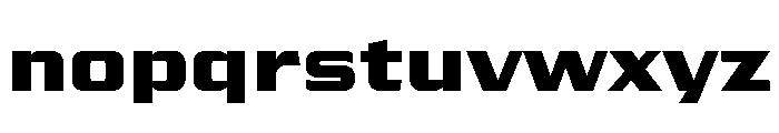 Mortier Jumbo Font LOWERCASE