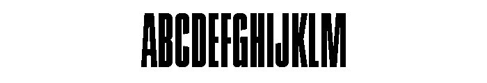 Mortier Slim Font UPPERCASE