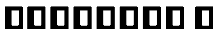Mossel Regular Font OTHER CHARS