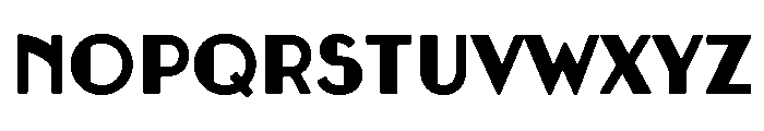 Mossel Regular Font LOWERCASE