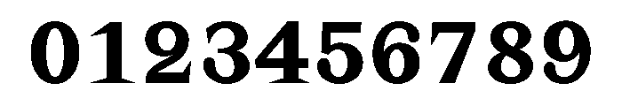 MottiMono Bold Font OTHER CHARS