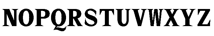 MottiMono Bold Font UPPERCASE