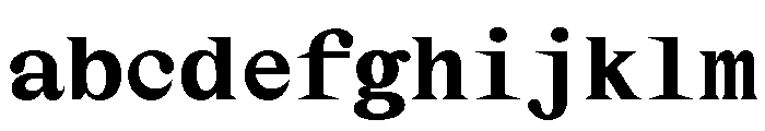 MottiMono Bold FONT