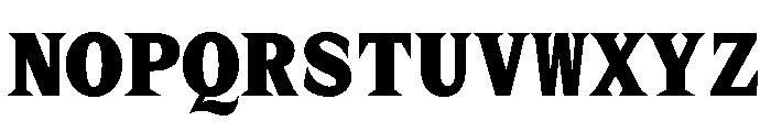 MottiMono ExtraBold Font UPPERCASE