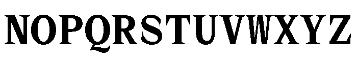 MottiMono Medium Font UPPERCASE