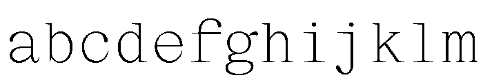 MottiMono Thin FONT