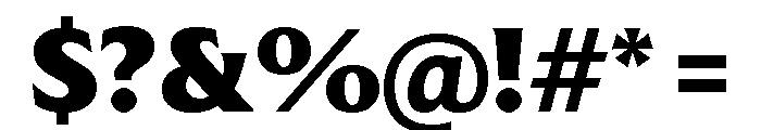 Moulin Black Font OTHER CHARS