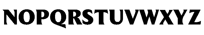 Moulin Black Font UPPERCASE