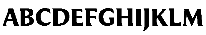 Moulin Bold Font UPPERCASE