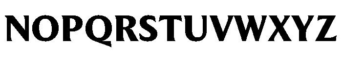 Moulin Bold Font UPPERCASE