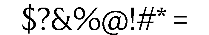 Moulin Light Font OTHER CHARS