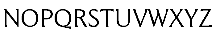 Moulin Light Font UPPERCASE