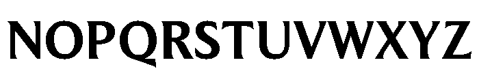 Moulin Medium Font UPPERCASE