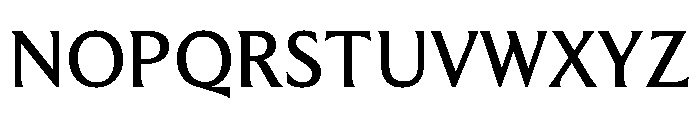 Moulin Regular Font UPPERCASE