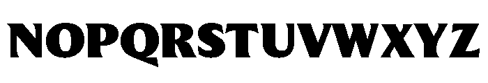 Moulin Super Font UPPERCASE